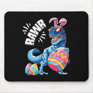 Osterhase Dinosaurier T Rex Eier Jungen Kinder Mäd Mousepad