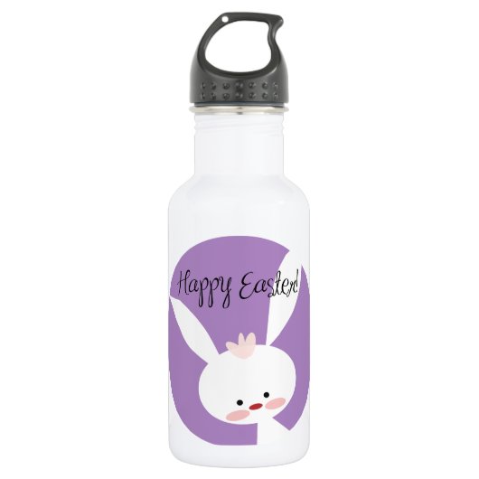 Osterhase Edelstahlflasche (Vorderseite)