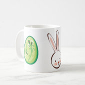 Osterhase & Eggen Tasse (Vorderseite Links)