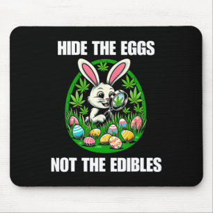 Osterhase Ei Essbares Stoner Weed Liebhaber Mousepad