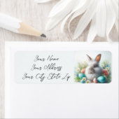 Osterhase, Eier und Blume (Insitu)