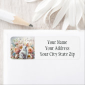 Osterhase, Eier und Blume (Insitu)