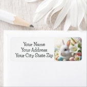 Osterhase, Eier und Blume (Insitu)