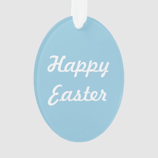 Osterhase| Eierbaum Ornament (Rückseite)