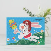 Österhase Einladung (Stehend Vorderseite)