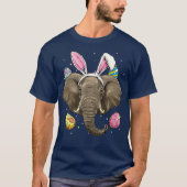 Osterhase Elephant Funny Oaster Elephant T-Shirt (Vorderseite)