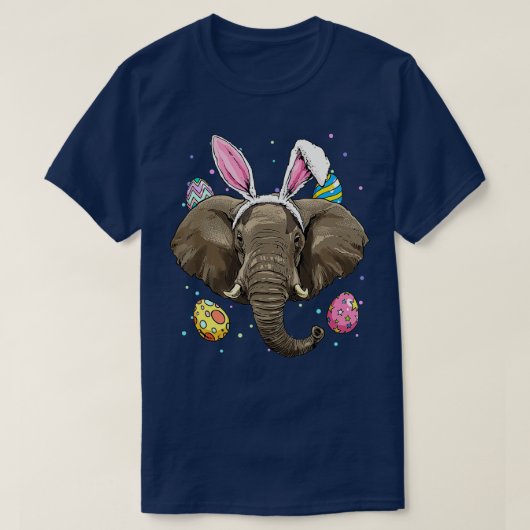 Osterhase Elephant Funny Oaster Elephant T-Shirt (Design vorne)