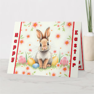 Osterhase Feiertage Moderne Kollektion Karte