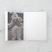 Osterhase Feiertagskarte (Innenseite)