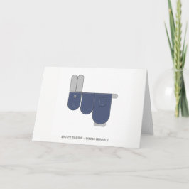 Osterhase Feiertagskarte