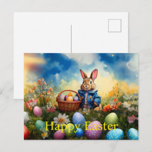 Osterhase  feiertagspostkarte