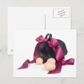Osterhase Feiertagspostkarte (Vorne/Hinten)