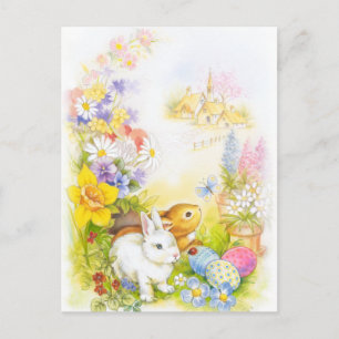 Osterhase Feiertagspostkarte