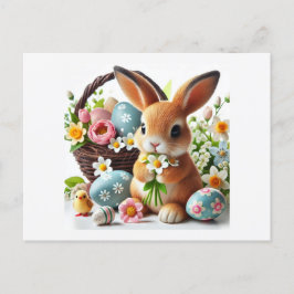 Osterhase Feiertagspostkarte