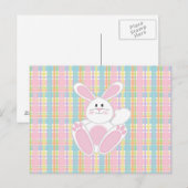 Osterhase Feiertagspostkarte (Vorne/Hinten)