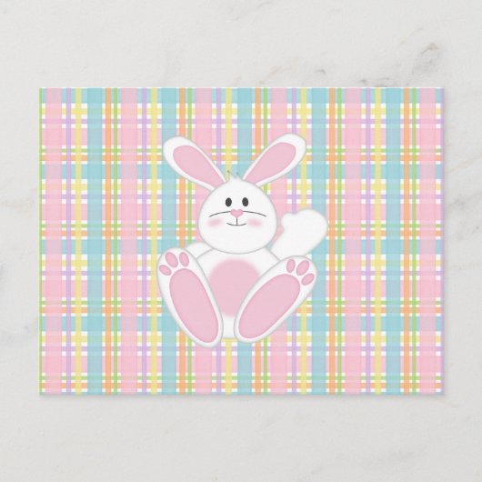 Osterhase Feiertagspostkarte (Vorderseite)