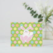 Osterhase Feiertagspostkarte (Stehend Vorderseite)