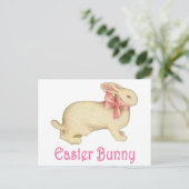 Osterhase Feiertagspostkarte (Stehend Vorderseite)