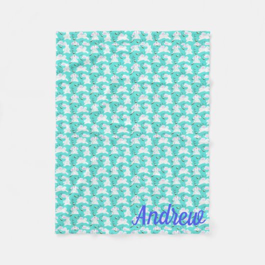 Osterhase Fleece Blanket für Rollstuhl (Vorderseite)