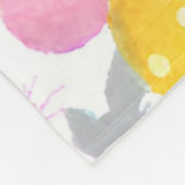 Osterhase Fleecedecke (Ecke)