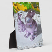Osterhase Fotoplatte (Seite)