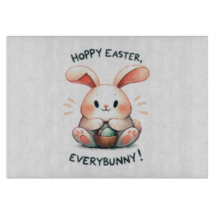 Osterhase Frohe Ostern, alle Häschen! Schneidebrett