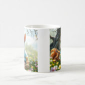 Osterhase Frühjahr Kaffeetasse (Mittel)