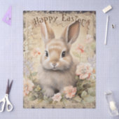 Osterhase Frühling Seidenpapier (Basteln)