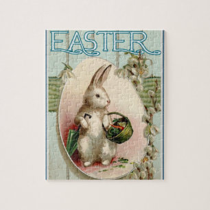 Osterhase Frühling vintage Puzzle