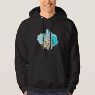 Osterhase Frühlingsbrunnen Ostereier Jagen und B Hoodie