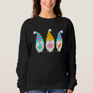 Osterhase Frühlingsbrunnen Ostereier Jagen und B Sweatshirt