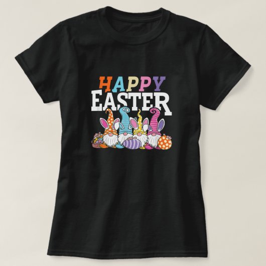 Osterhase Frühlingsgruss Ostereier Jagd T-Shirt (Design vorne)