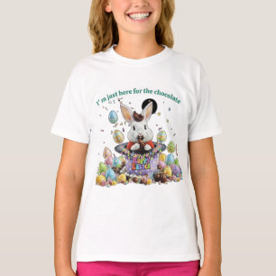Osterhase für Kinder in einem magischen Hut T-Shirt