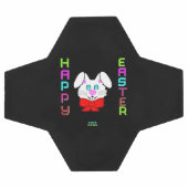 Osterhase Fußball (Flach)