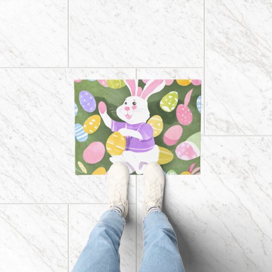 Osterhase Fußmatte (Indoor)