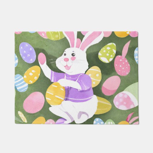 Osterhase Fußmatte (Vorderseite)