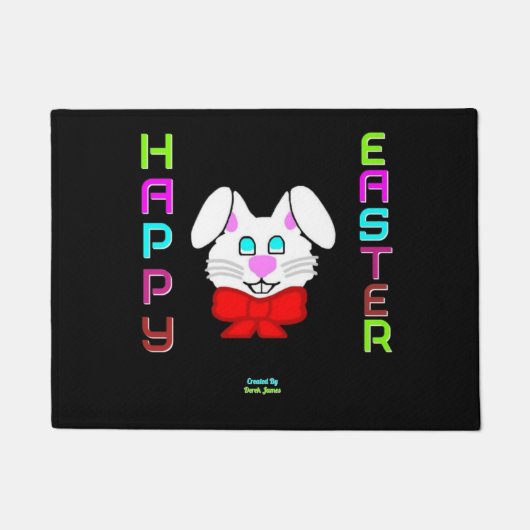 Osterhase Fußmatte (Vorderseite)