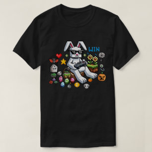 Osterhase Gamer Halloween Videospiel Geschenk T-Shirt