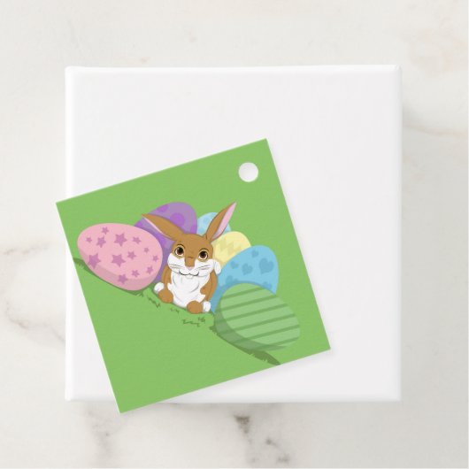 Osterhase Geschenkanhänger (Beispiel)