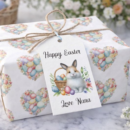 Osterhase Geschenkanhänger
