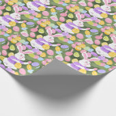 Osterhase Geschenkpapier (Ecke)