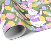 Osterhase Geschenkpapier (Rolleneckpunkt)