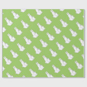 Osterhase Geschenkpapier (Flach)