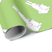Osterhase Geschenkpapier (Rolleneckpunkt)