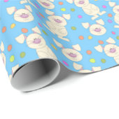 Osterhase Geschenkpapier (Rolleneckpunkt)