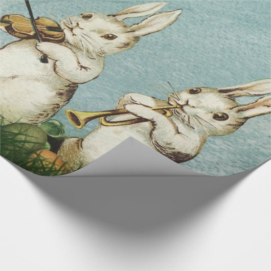 Osterhase Geschenkpapier (Ecke)