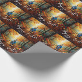 Osterhase geschenkpapier (Ecke)