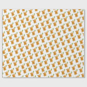 Osterhase Geschenkpapier (Flach)