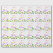 Osterhase Geschenkpapier (Flach)