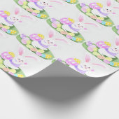 Osterhase Geschenkpapier (Ecke)